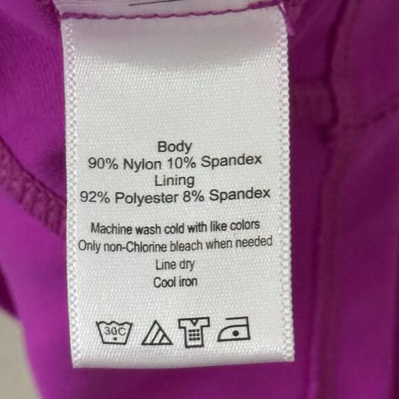 Alo Coolfit Racerback Tank Top Purple Gray Size XS - Picture 12 of 12